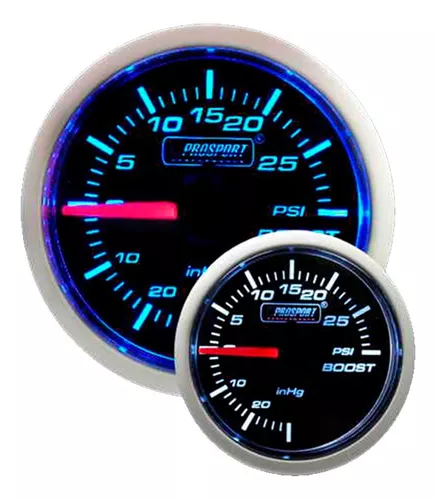 Reloj Presión De Turbo Mecánico 52mm Ba Prosport