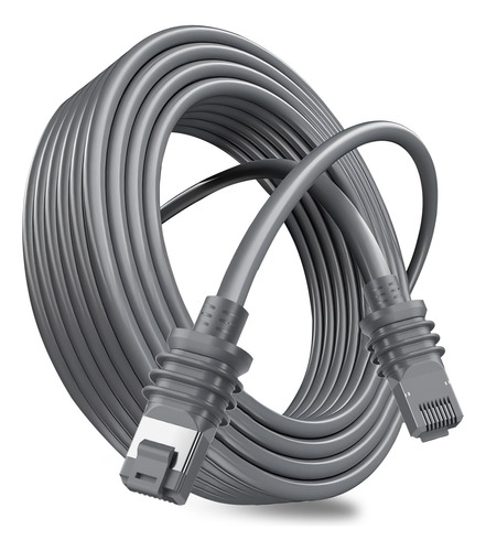 Cable Ethernet Starlink 2000 Mbps Impermeable 15 M Gris