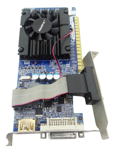 Placa De Vídeo Gigabyte Nvidia Geforce G210 1gb Ddr3 (Recondicionado)