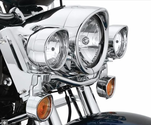 Biseles Visera Faros Led 7 Harley Road Electra Glide D King