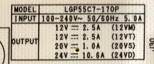 Kit Lg Ebt64458803 Eay64510601 6871l-5003l Lc558aqd Oled55c7 (Usado)