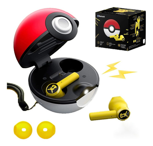 Auriculares Inalámbricos Pokémon Tws True Bluetooth Pikachu