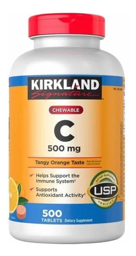 Vitamina C 500mg Kirkland - Unidad a $240