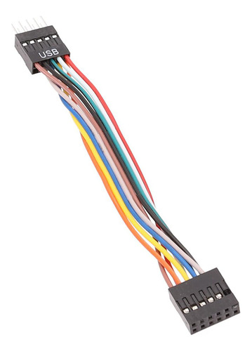 Cable Adaptador Para Placa Base A Chasis Normal, Usb De 9 Pi