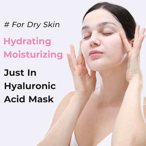Mascarilla Facial Hidratante Con Ácido Hialurónico Para Piel