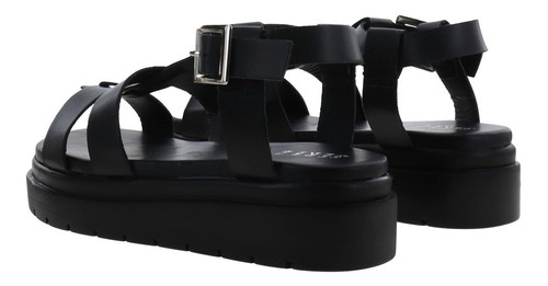 Imagen 4 de 4 de Sandalias De Plataforma Chunky Estilo Gladiador