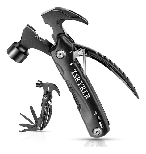 Mini Martillo Multiherramienta Con Cuchillo Para Acampar