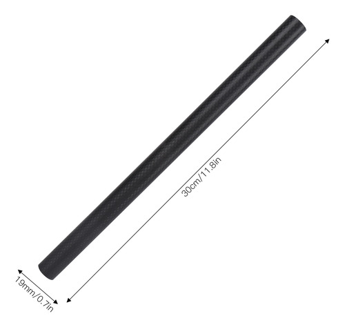 Barra De Tubo De Cámara De Fibra De Carbono Para Sistema De