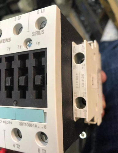 Contactor Siemens 3rt1036 60 Amperes