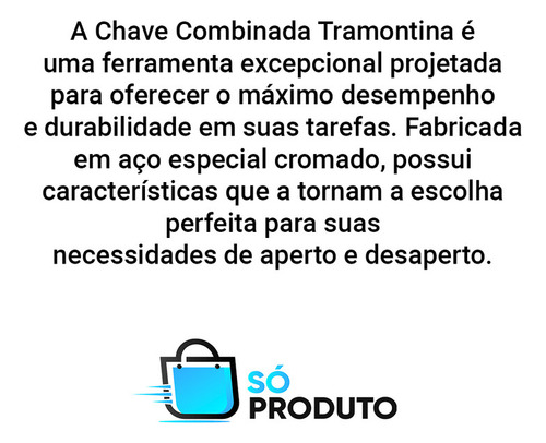 Chave Combinada 7 Mm - Tramontina Pro