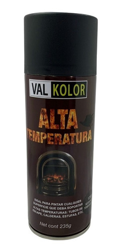 Spray Negro Alta Temperatura - Valkolor