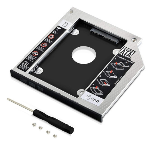 Caddy 12.7mm  Notebook Sata 3.0 2do Disco Hdd Ssd