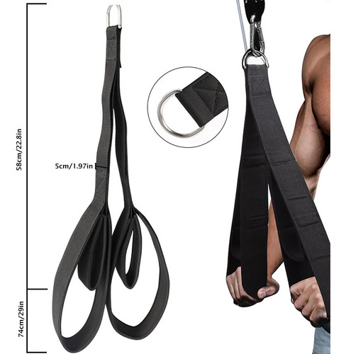 Polea De Fijación De Cable De Tríceps Equipos De Gimnasio Pa