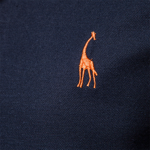 Camisa Bordada De Algodão Elástico De Tamanho Grande Leisure