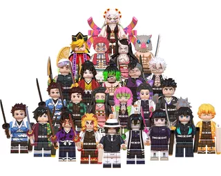 Kimetsu No Yaiba - Demon Slayer - Set Completo De Legos.