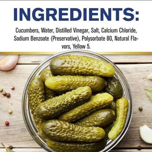 Vlasic Pepinillo Dill Stackers Kosher Rebanado Largo 710ml