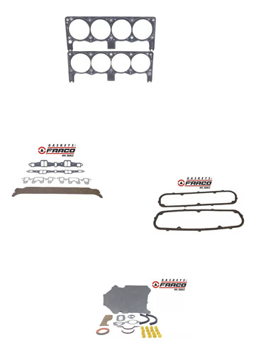 Juego Empacadura Charger 65-79 Motor 273 318 8v 4.5 5.2