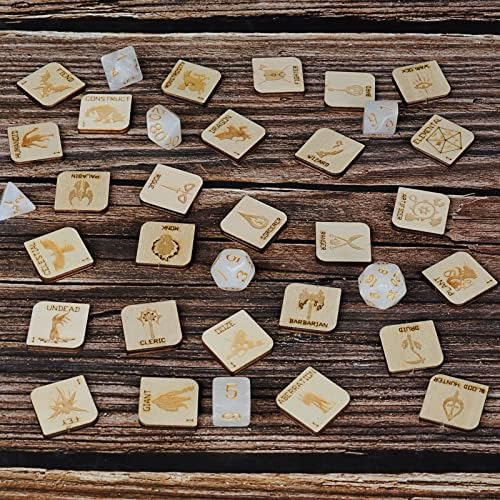 Juego De Mesa D&d Tokens Fantasy Rpg Hero And Monster Token