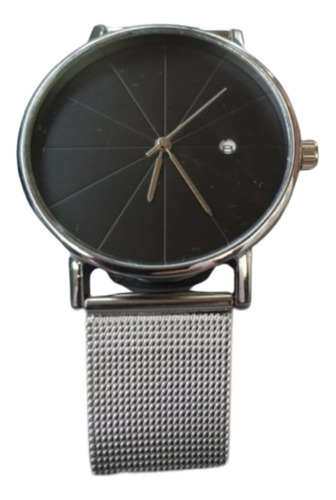 Reloj Royal 5 Luxe Minimal Acero Fecha Malla Acero Garantía