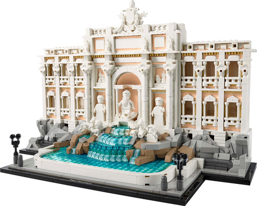 LEGO® Architecture Fontana di Trevi Modelo 21062; idea de regalo para adultos; Modelo arquitectónico del icónico monumento