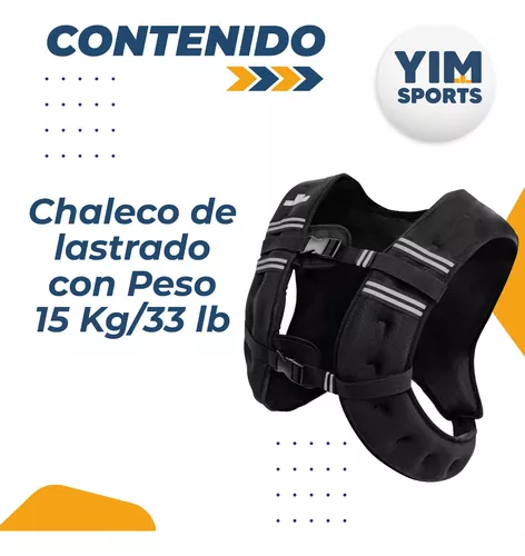 Chaleco Lastrado De Peso Crossfit Running Fitness 12 Kg 26lb