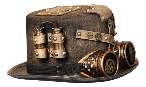 .. Sombreros Steampunk Unisex Para Hombres Y Mujeres,