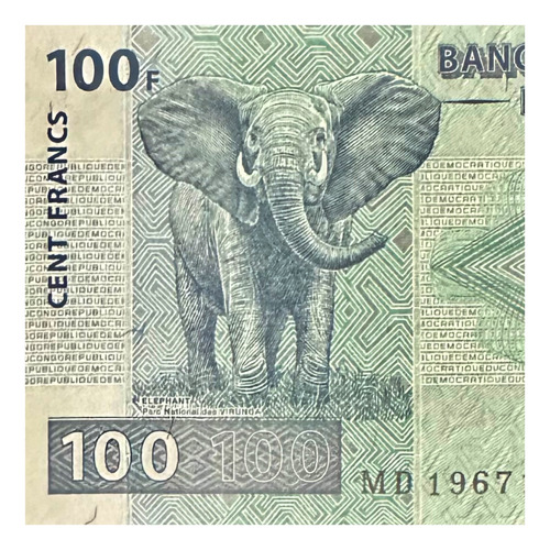 Billete Congo 2007 (africa) - 100 Francos - Unc - P# 98