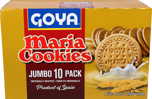 Goya Foods María Cookies, Paquete Jumbo, 7 Onzas (paquete .