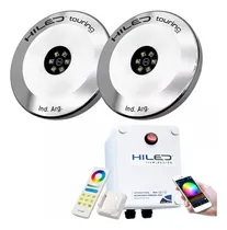 Comprar 2 Luces Para Pileta Touring Rgbw 20w+fuente+control Remoto+ Wifi