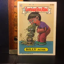Comprar Garbage Pail Kids Billy Ache Año 1988
