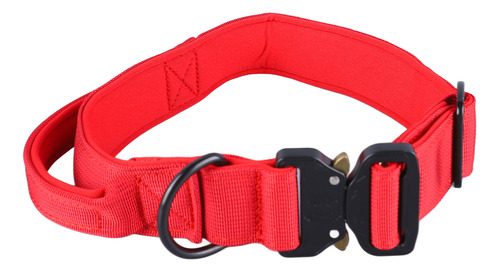 Collar De Poliéster Ajustable Y Seguro Para Perros Con Contr