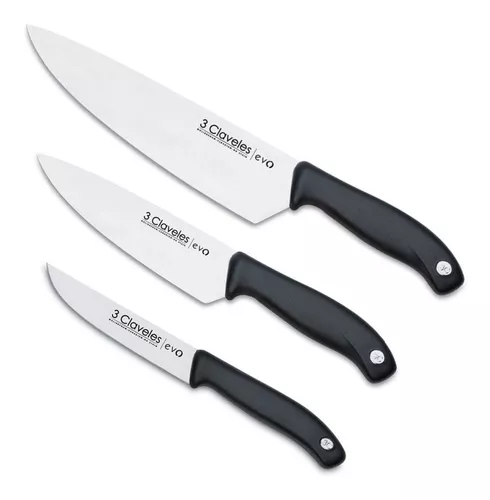 Set 3 Cuchillos de Cocina Evo