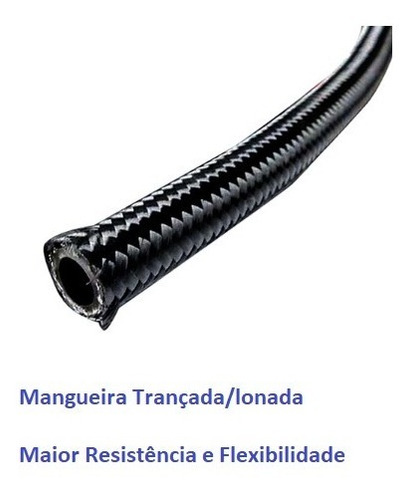 Mangueira P/ Gás Alta Pressão 5/16 Com Norma 50m Normatizada