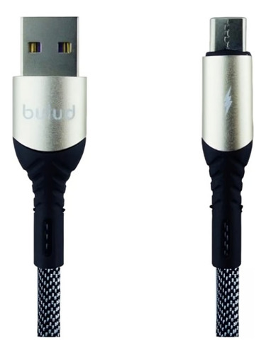 Cable Usb A Type-c Punta Metal Bulud 1 Metro 6a Fast Charge