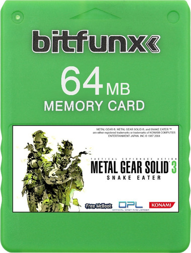 Memory Card Ps2 64 Mb Free Mc Boot Chip Virtual
