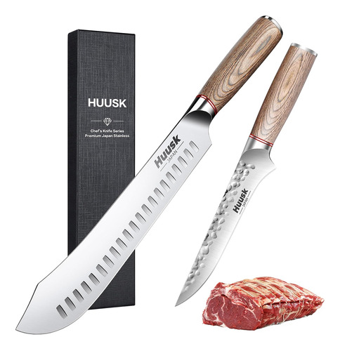 Japan Knife, Boning And Slicing Knife Set For Meat Hand Forg