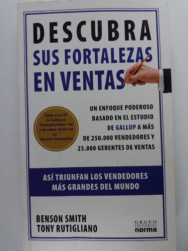 Descubra Sus Fortalezas En Ventas - Smith & Rutigliano 2008