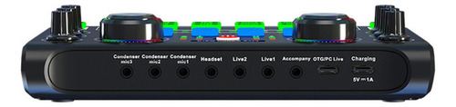 . Mini Mezclador De Sonido, Cambiador De Voz Portátil Para