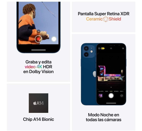 Imagen 3 de 3 de Apple iPhone 12 (64 Gb) - Red