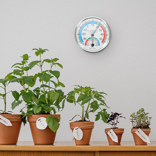 Termómetro 2 En 1 Con Medidor Preciso De Temperatura Y Humed