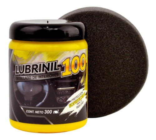 Abrillantador Lubrinil 100 Castelan Silicrem 300ml. Color Blanco