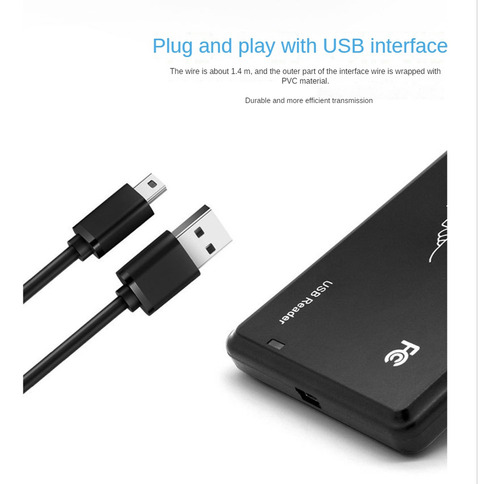 Leitor De Cartão Rfid De Baixa Frequência 125 Khz Interface