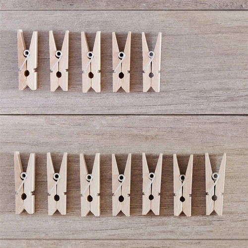 Mini Pinzas Para La Ropa Sf Sooneat, Paquete De 100 Unidades