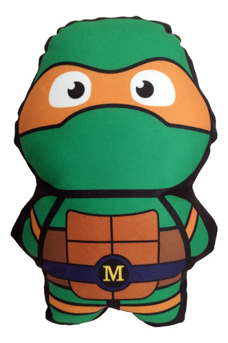 Peluche - Miguel Angel - 27 Cm - Tortugas Ninja - Lucky One