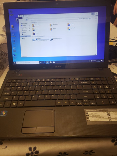 Laptop Acer Dual Core 320 Gb De Disco Windows 10 