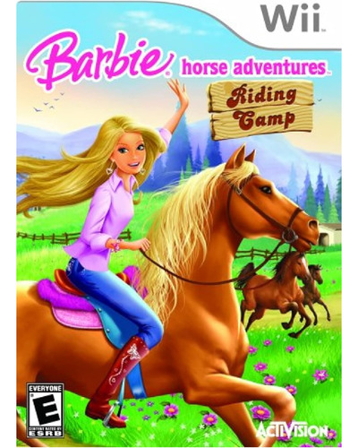 Jogo Barbie Horse Adventures Midia Fisica Nintendo Wii