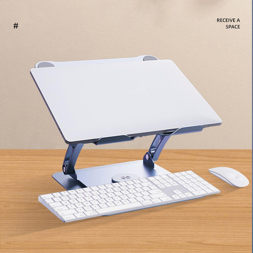 Soporte De Computadora Ajustable Con 360 Base Giratoria Sopo