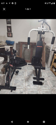 Multigimnasio Athletic Más Bicicleta De Spinning 