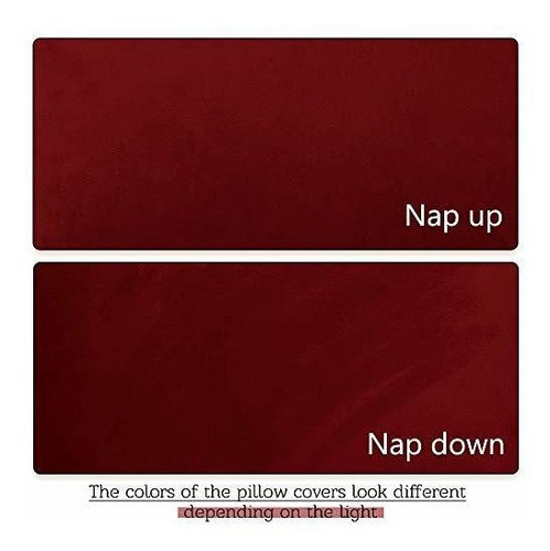 Imagen 5 de 7 de Funda De Navidad Stangh - Funda De Almohada De Cuerpo Rojo