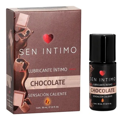 Lubricante Intimo Caliente Chocolate 30ml A Base De Agua
